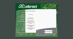 Desktop Screenshot of abraci.org.br